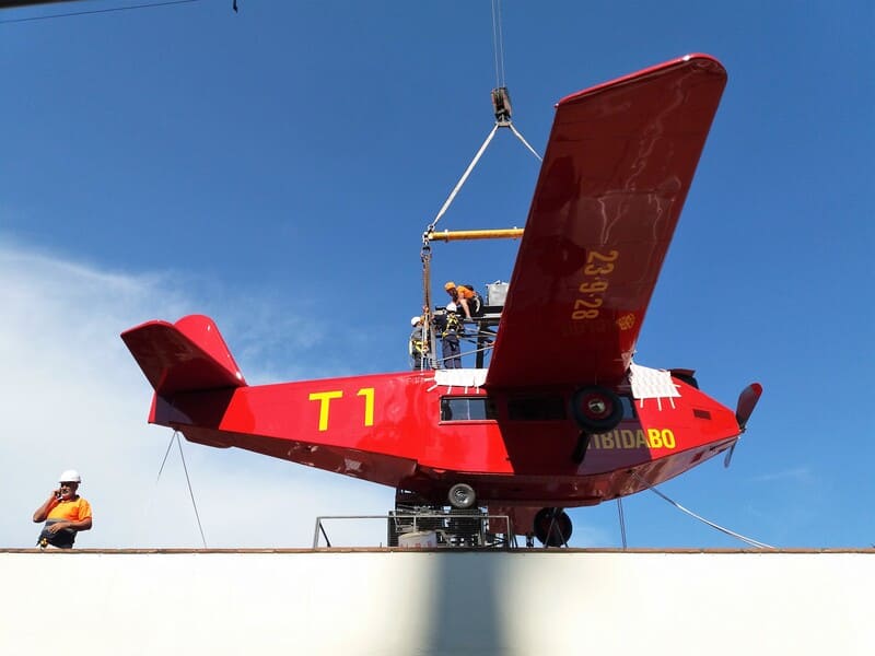 Renovación de la atracción Tibi-Air del parque de atracciones Tibidabo