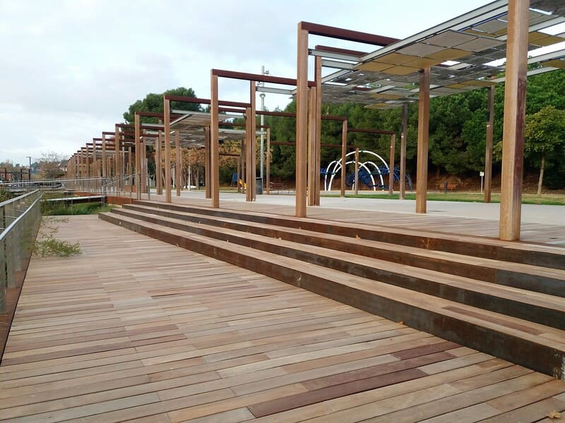 Mejora y adecuación de los pavimentos del parque de La Corredera