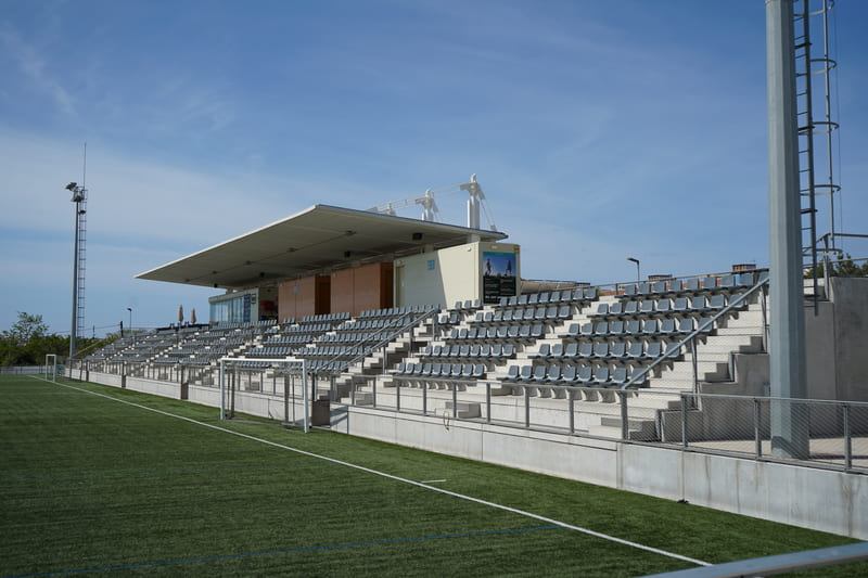 Remodelación del campo de fútbol de Calafell