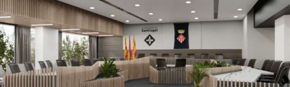 Remodelación de la Sala de Plenos del Ayuntamiento de Sant Cugat | VORACYS
