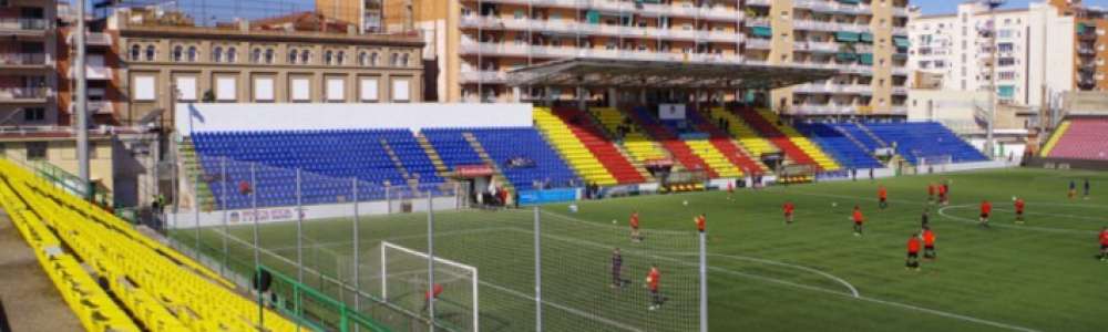 Nuevo cesped para el estadio Narcís Sala de Sant Andreu